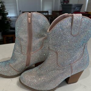 Torrid Glittering Rhinestone Heeled Boots